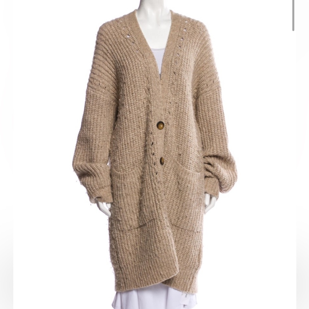 Alpaca V-Neck Cardigan